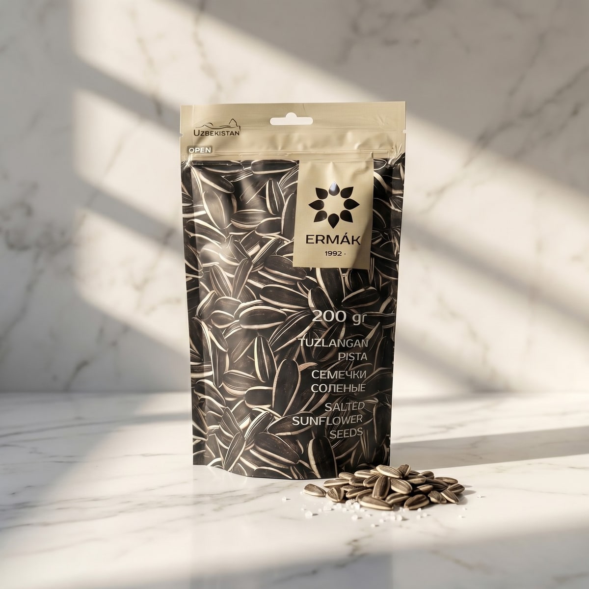 ERMAK Salted Sunflower Seeds, 200 g