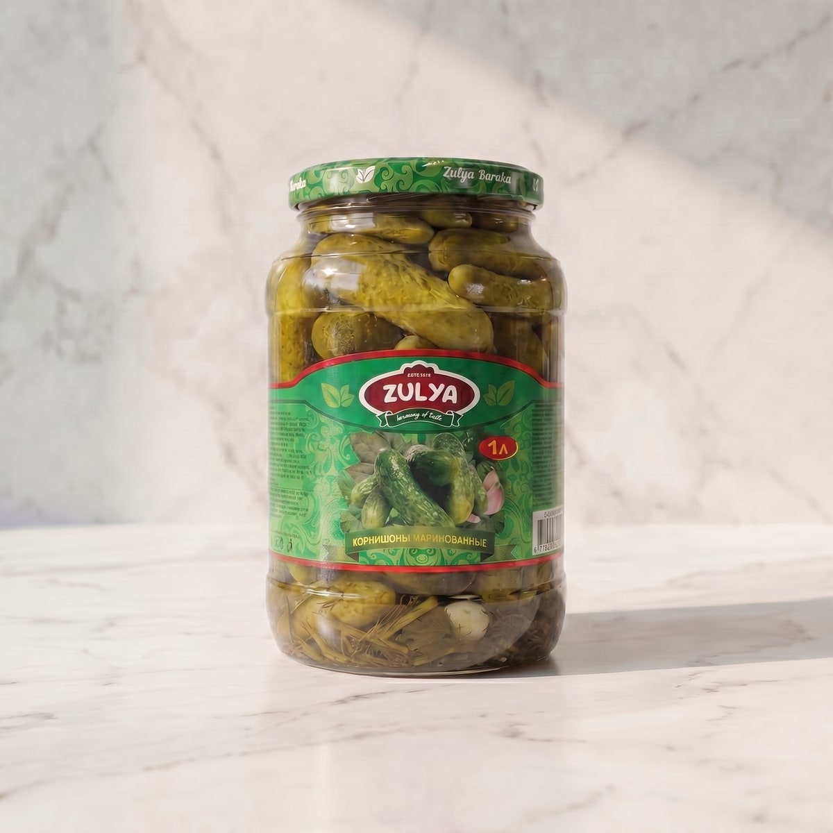 Pickled gherkins (Zulya)
