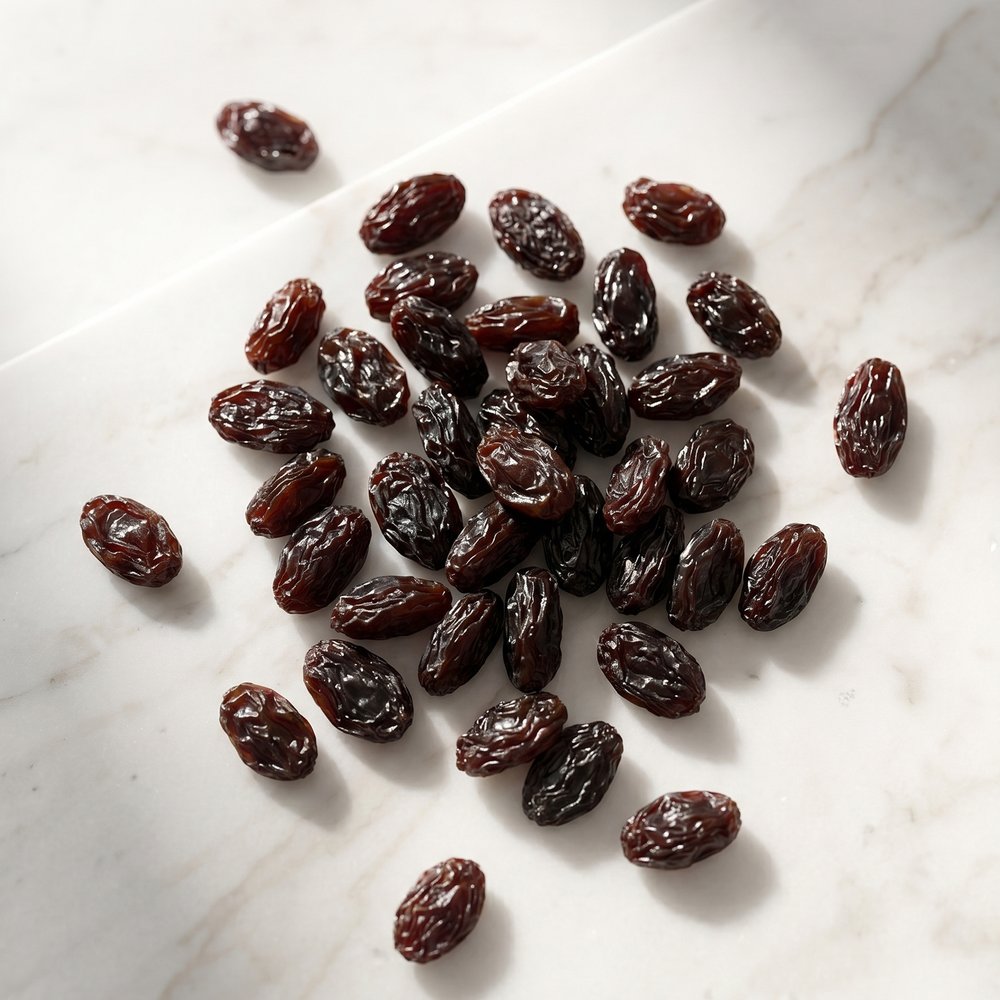 Soyaki black raisins